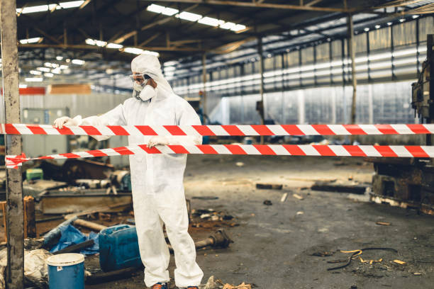 Professional Crime Scene Cleanup technician working in Georgetown, KY